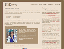 Tablet Screenshot of k2driving.com